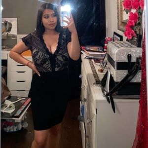 Cute black dress from Charlotte Russe!